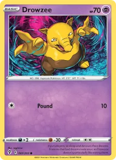 Drowzee, Evolving Skies 61/203