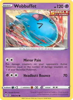 Wobbuffet, Evolving Skies 66/203