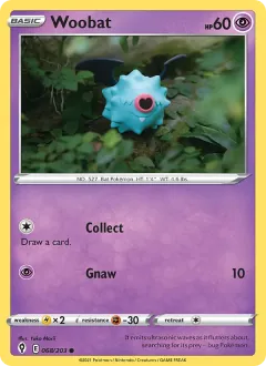 Woobat, Evolving Skies 68/203