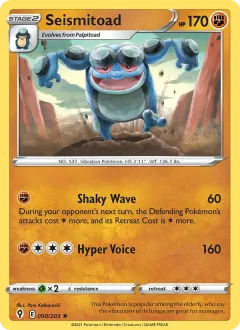 Seismitoad, Evolving Skies 90/203