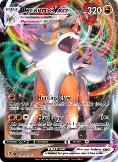 Lycanroc VMAX, Evolving Skies 92/203