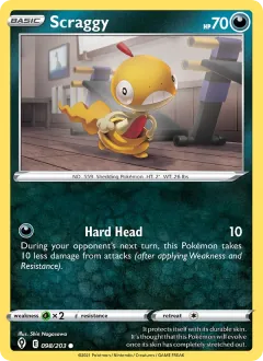 Scraggy, Evolving Skies 98/203