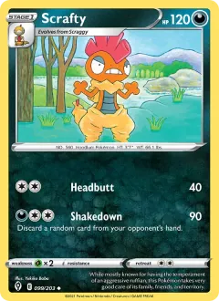 Scrafty, Evolving Skies 99/203