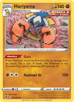 Hariyama, Fusion Strike 143/264