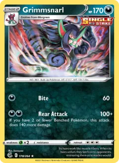 Grimmsnarl, Fusion Strike 178/264