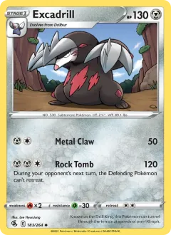 Excadrill, Fusion Strike 183/264