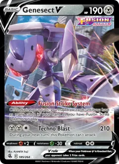 Genesect V, Fusion Strike 185/264