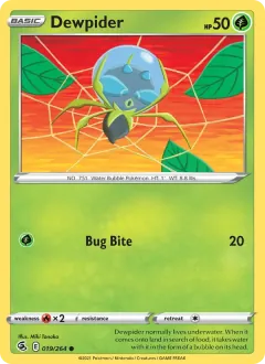 Dewpider, Fusion Strike 19/264