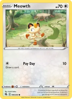 Meowth, Fusion Strike 199/264