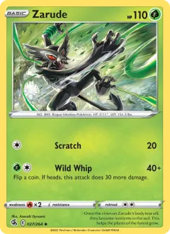 Zarude, Fusion Strike 27/264