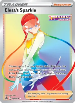 Elesa's Sparkle, Fusion Strike 275/264