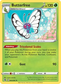 Butterfree, Fusion Strike 3/264