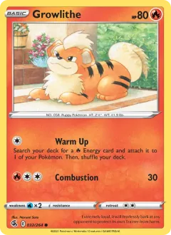 Growlithe, Fusion Strike 32/264