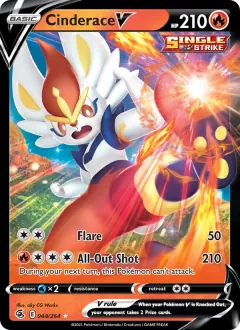 Cinderace V, Fusion Strike 44/264