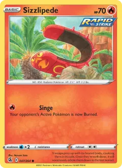Sizzlipede, Fusion Strike 47/264