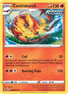 Centiskorch, Fusion Strike 48/264