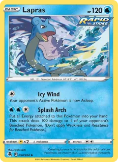 Lapras, Fusion Strike 54/264
