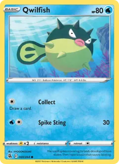 Qwilfish, Fusion Strike 60/264