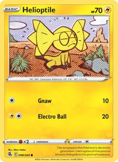 Helioptile, Fusion Strike 98/264