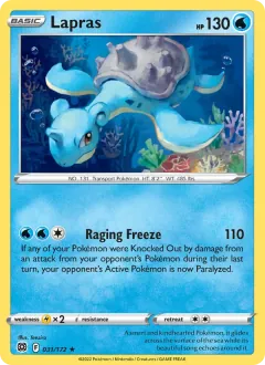 Lapras, Brilliant Stars 031/172