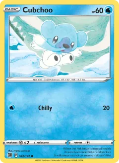 Cubchoo, Brilliant Stars 042/172