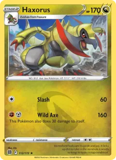 Haxorus, Brilliant Stars 112/172