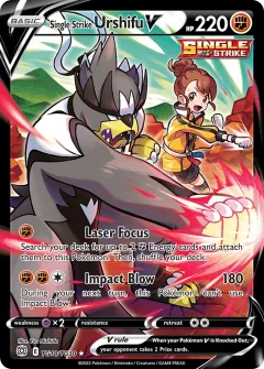 Single Strike Urshifu V, Brilliant Stars Trainer Gallery TG18/30