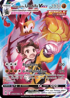 Single Strike Urshifu VMAX, Brilliant Stars Trainer Gallery TG19/30