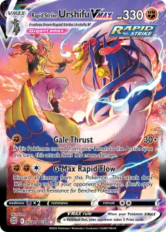 Rapid Strike Urshifu VMAX, Brilliant Stars Trainer Gallery TG21/30
