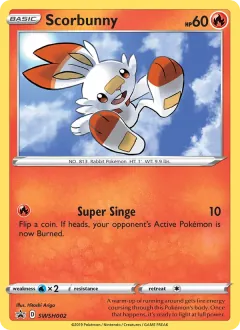 Scorbunny, SWSH Black Star Promos SWSH002/307