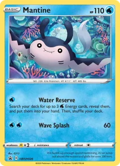 Mantine, SWSH Black Star Promos SWSH026/307