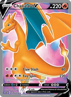 Charizard V, SWSH Black Star Promos SWSH050/307