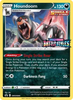 Houndoom, SWSH Black Star Promos SWSH090/307