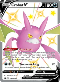 Crobat V, SWSH Black Star Promos SWSH098/307
