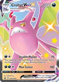 Crobat VMAX, SWSH Black Star Promos SWSH099/307