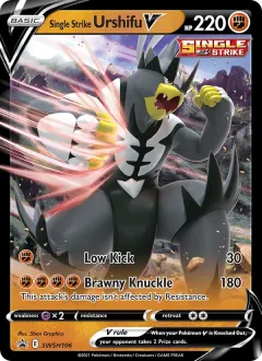Single Strike Urshifu V, SWSH Black Star Promos SWSH106/307