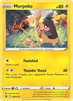 Morpeko, SWSH Black Star Promos SWSH116/307