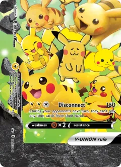 Pikachu V-UNION, SWSH Black Star Promos SWSH141/307