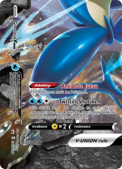 Greninja V-UNION, SWSH Black Star Promos SWSH157/307