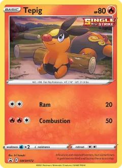 Tepig, SWSH Black Star Promos SWSH172/307