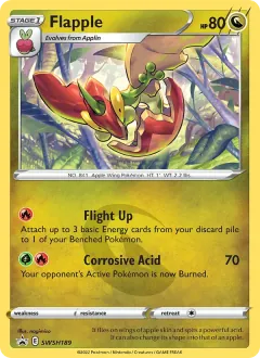 Flapple, SWSH Black Star Promos SWSH189/307