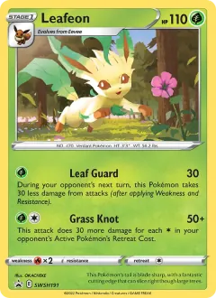 Leafeon, SWSH Black Star Promos SWSH191/307