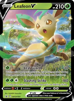 Leafeon V, SWSH Black Star Promos SWSH194/307