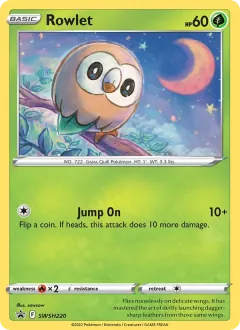 Rowlet, SWSH Black Star Promos SWSH220/307