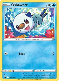 Oshawott, SWSH Black Star Promos SWSH222/307