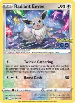 Radiant Eevee, SWSH Black Star Promos SWSH230/307