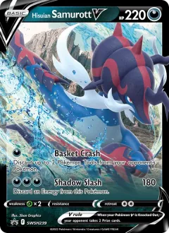 Hisuian Samurott V, SWSH Black Star Promos SWSH239/307