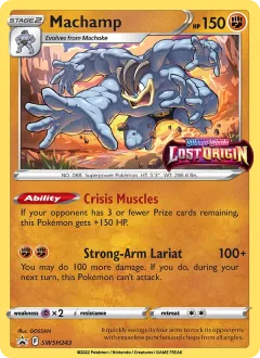 Machamp, SWSH Black Star Promos SWSH243/307