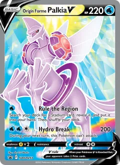 Origin Forme Palkia V, SWSH Black Star Promos SWSH253/307
