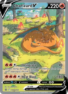 Charizard V, SWSH Black Star Promos SWSH260/307